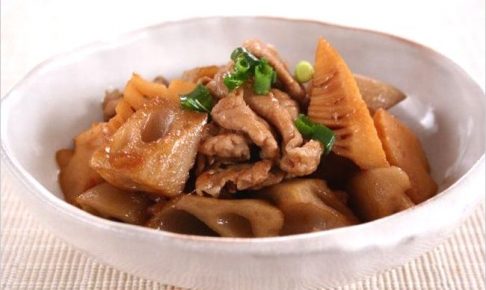 豚肉とレンコン